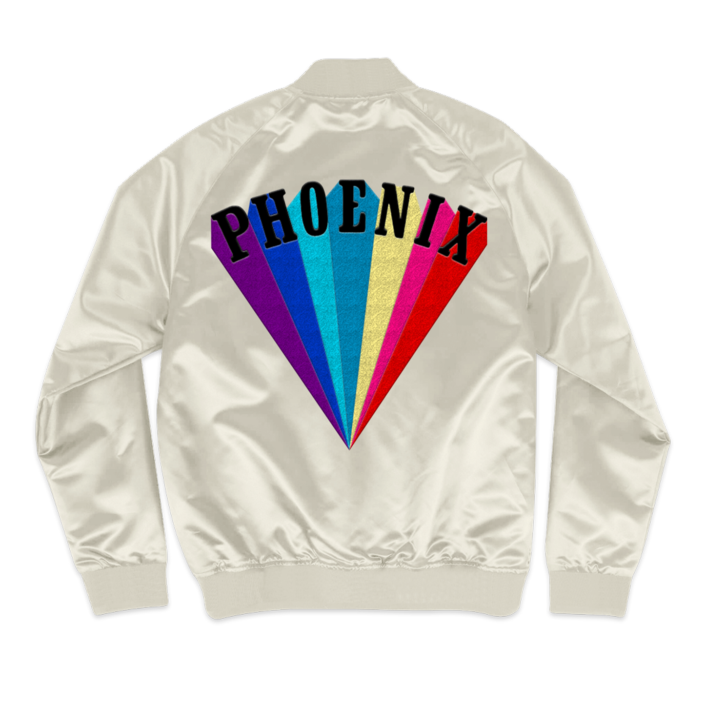 PHOENIX WHITE BOMBER JACKET