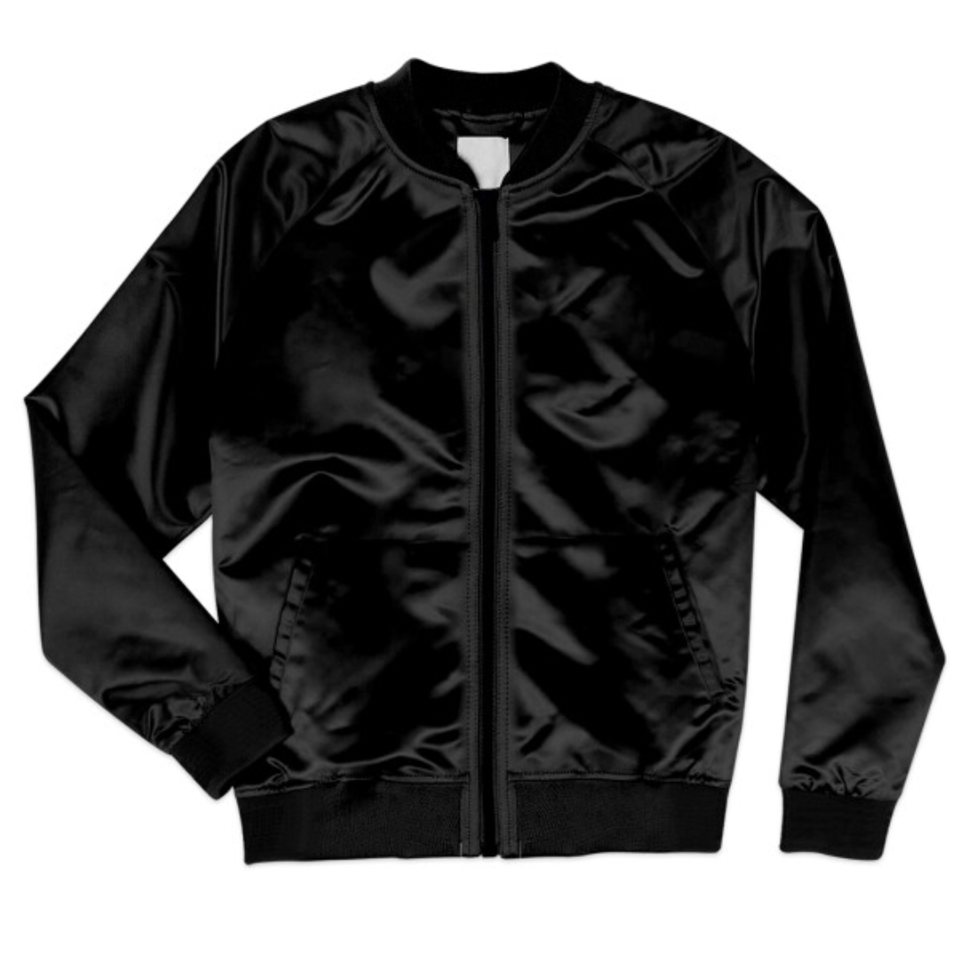 PHOENIX BLACK BOMBER JACKET